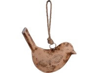 Fém akasztó 150x20x150 mm madár, arany